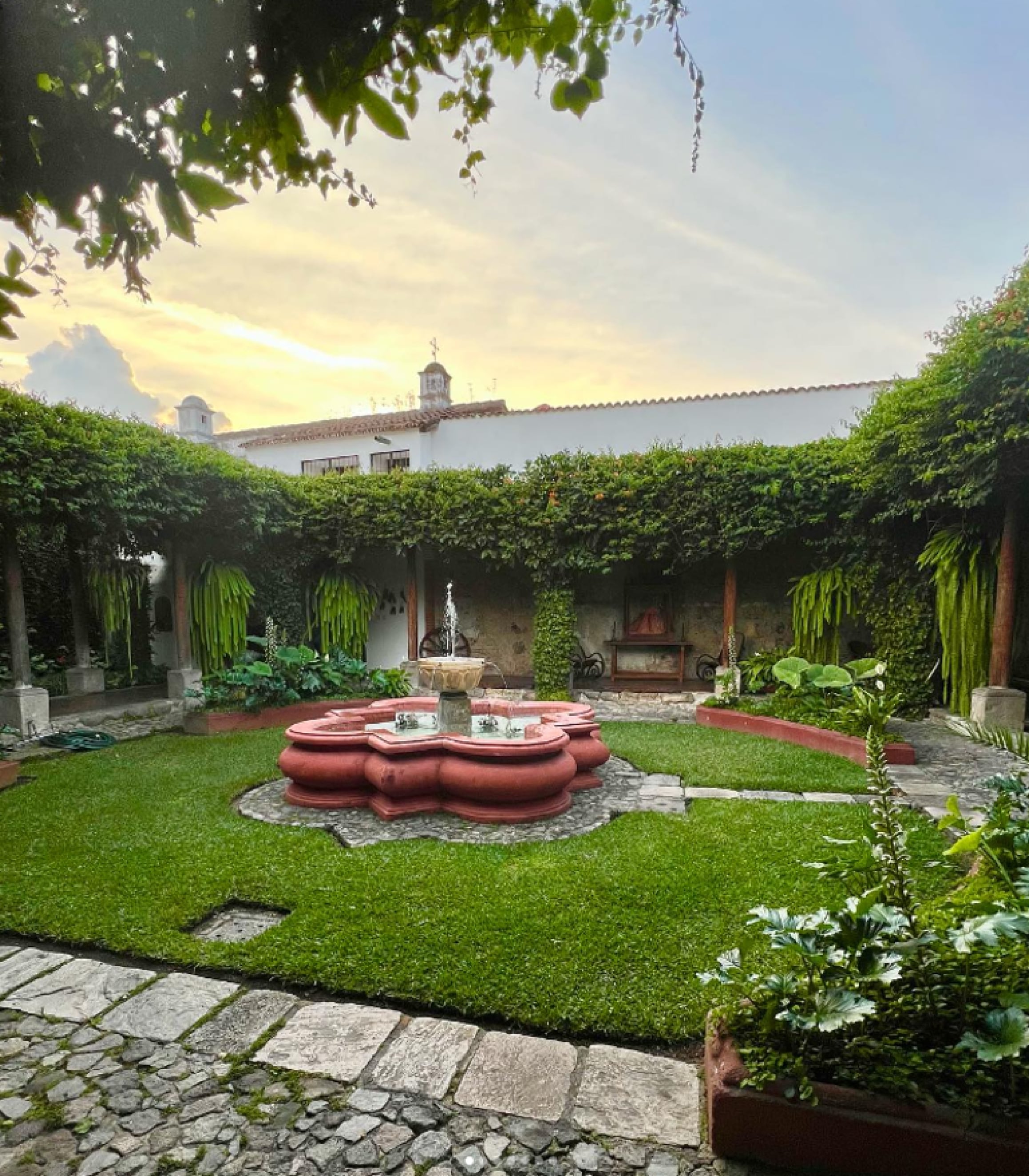 Small Outdoor Living Room - Casa San Sebastian